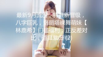 最新9月流出，特推新晋级，八字巨乳，洛丽塔裸舞萌妹【林鹿希】门槛福利，正反差对比，道具紫薇 (2)