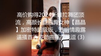 高价购得2024新维拉舞团顶流，高颜长腿翘臀女神【晶晶】加密特超级版，透明情趣露逼搔首弄姿劲曲摇摆挑逗 (3)