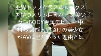 业界トップクラスのルックスを持つスリム巨乳ハーフ美少女E-BODY専属デビュー 中村彩 芸能人顔负けの美少女がAVに出たかった理由とは…？