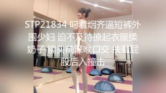 STP21834 叼着烟齐逼短裤外围少妇 迫不及待撩起衣服揉奶子 镜头前深喉口交 扶着屁股后入撞击