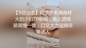 【9总出击】约了个丰满身材大奶少妇TP啪啪，换上透视装调情一番，口交大力猛操非常诱人