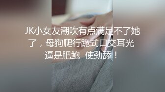 JK小女友潮吹有点满足不了她了，母狗爬行跪式口交耳光 逼是肥鲍  使劲舔！