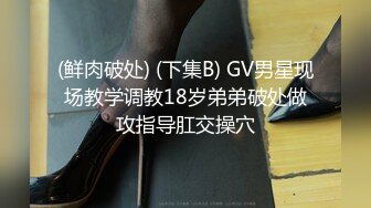 (鲜肉破处) (下集B) GV男星现场教学调教18岁弟弟破处做攻指导肛交操穴