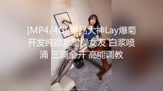 [MP4/4G] 极品大神Lay爆菊开发纯欲系耐操女友 白浆喷涌 三洞全开 高能调教