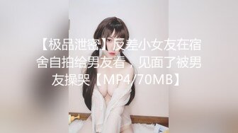 【极品泄密】反差小女友在宿舍自拍给男友看，见面了被男友操哭【MP4/70MB】