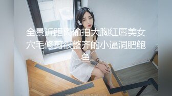 全景近距离偷拍大胸红唇美女穴毛修剪很整齐的小逼洞肥鲍鱼