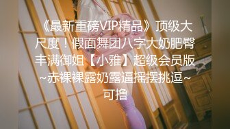 《最新重磅VIP精品》顶级大尺度！假面舞团八字大奶肥臀丰满御姐【小雅】超级会员版~赤裸裸露奶露逼摇摆挑逗~可撸