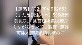 【無碼】FC2-PPV 962683 【また反則生ハメ】SSS級超美乳OL　國寶級桃色狹膣弄りながらセンズリ観賞♥無許可挿入連続絶頂お禮のご.