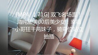 [MP4/ 1.71G] 双飞名场面！清纯甜美00后美少女！幸福小哥狂干两妹子，骑乘位站立抽插