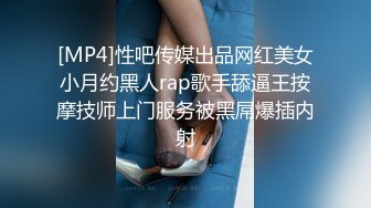 [MP4]性吧传媒出品网红美女小月约黑人rap歌手舔逼王按摩技师上门服务被黑屌爆插内射