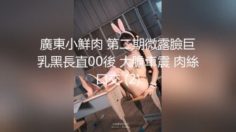 廣東小鮮肉 第二期微露臉巨乳黑長直00後 大膽車震 肉絲口交 (2)