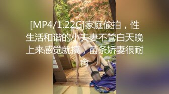 [MP4/1.22G]家庭偸拍，性生活和谐的小夫妻不管白天晚上来感觉就搞，苗条娇妻很耐肏