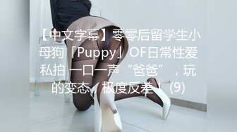 【中文字幕】零零后留学生小母狗「Puppy」OF日常性爱私拍 一口一声“爸爸”，玩的变态，极度反差！ (9)