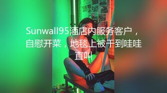 Sunwall95酒店内服务客户，自慰开菜，地毯上被干到哇哇直叫