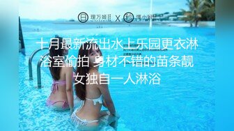 十月最新流出水上乐园更衣淋浴室偷拍 身材不错的苗条靓女独自一人淋浴