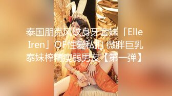 泰国朋克风纹身牙套妹「Elle Iren」OF性爱私拍 微胖巨乳泰妹榨精瘦弱男友【第一弹】