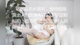 ❤️重磅无水福利，推特极限露出人气女神ACBL3377定制私拍，超市饭店公园各种人前露出野战，露出界天花板太顶了