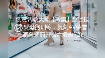 创意调教大神【冷漠】超猛技术型母狗训练，复刻AV荣誉洞名场面开盲盒爆肏 (2)