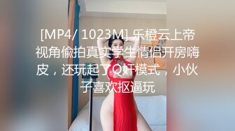 [MP4/ 1023M] 乐橙云上帝视角偸拍真实学生情侣开房嗨皮，还玩起了Q奸模式，小伙子喜欢抠逼玩