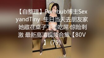 【自整理】Pornhub博主SexyandTiny  生日当天去朋友家 她藏在桌子下面吃屌 惊险刺激 最新高清视频合集【80V】 (79)