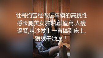 壮哥约曾经做过车模的高挑性感长腿美女啪啪,颜值高,人瘦逼紧,从沙发上一直搞到床上,狠狠干她逼！