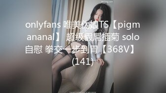 onlyfans 唯美伪娘TS【pigmananal】 超级假屌插菊 solo自慰 拳交一步到胃【368V】 (141)