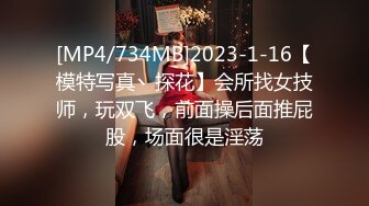 [MP4/734MB]2023-1-16【模特写真丶探花】会所找女技师，玩双飞，前面操后面推屁股，场面很是淫荡