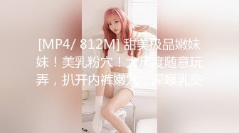 [MP4/ 812M] 甜美极品嫩妹妹！美乳粉穴！大尺度随意玩弄，扒开内裤嫩穴，深喉乳交